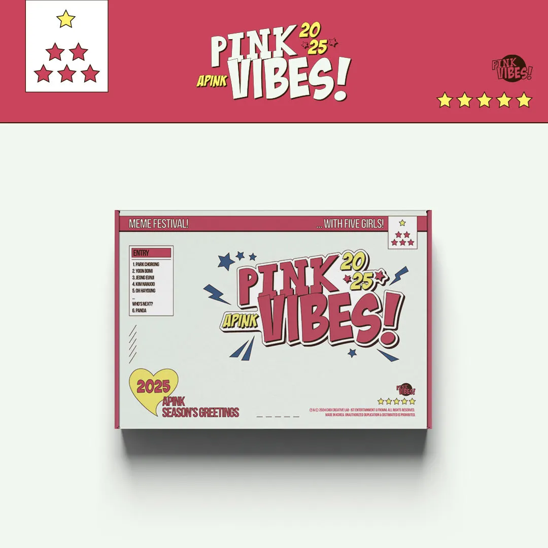 APINK (에이핑크) - 2025 SEASON'S GREETINGS [Pink Vibes]