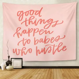Babes Who Hustle Tapestry