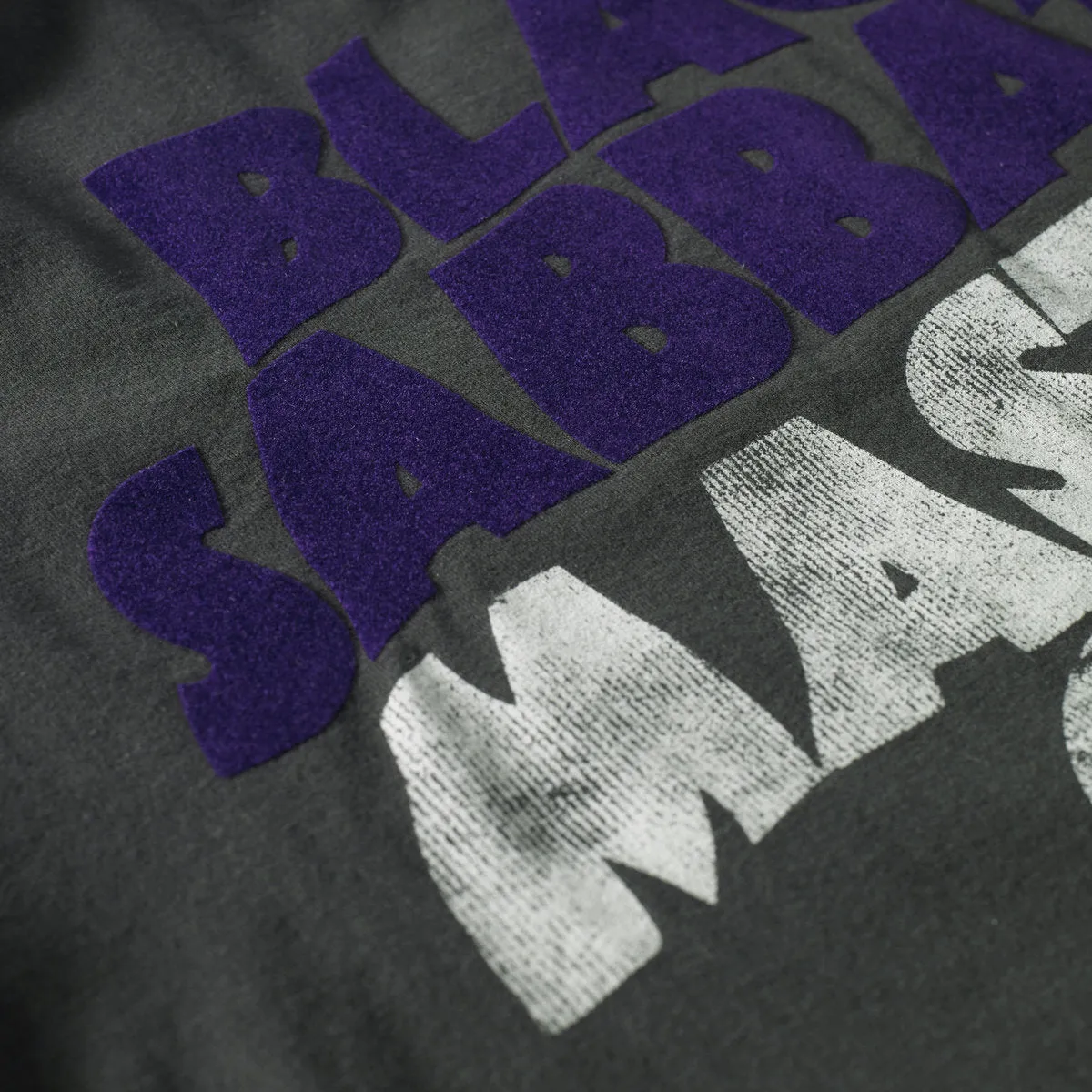 Black Sabbath T-Shirt - Flock Print