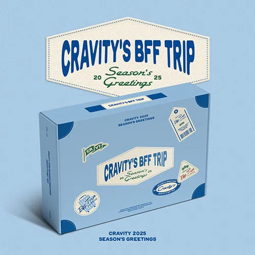 CRAVITY (크래비티) - 2025 SEASON'S GREETINGS [CRAVITY BFF TRIP] ( EXCLUSIVE PHOTOCARD)