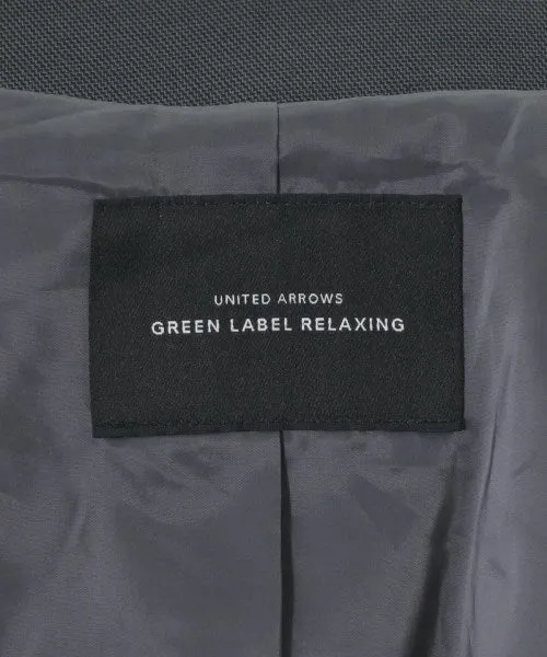 green label relaxing Collarless jackets