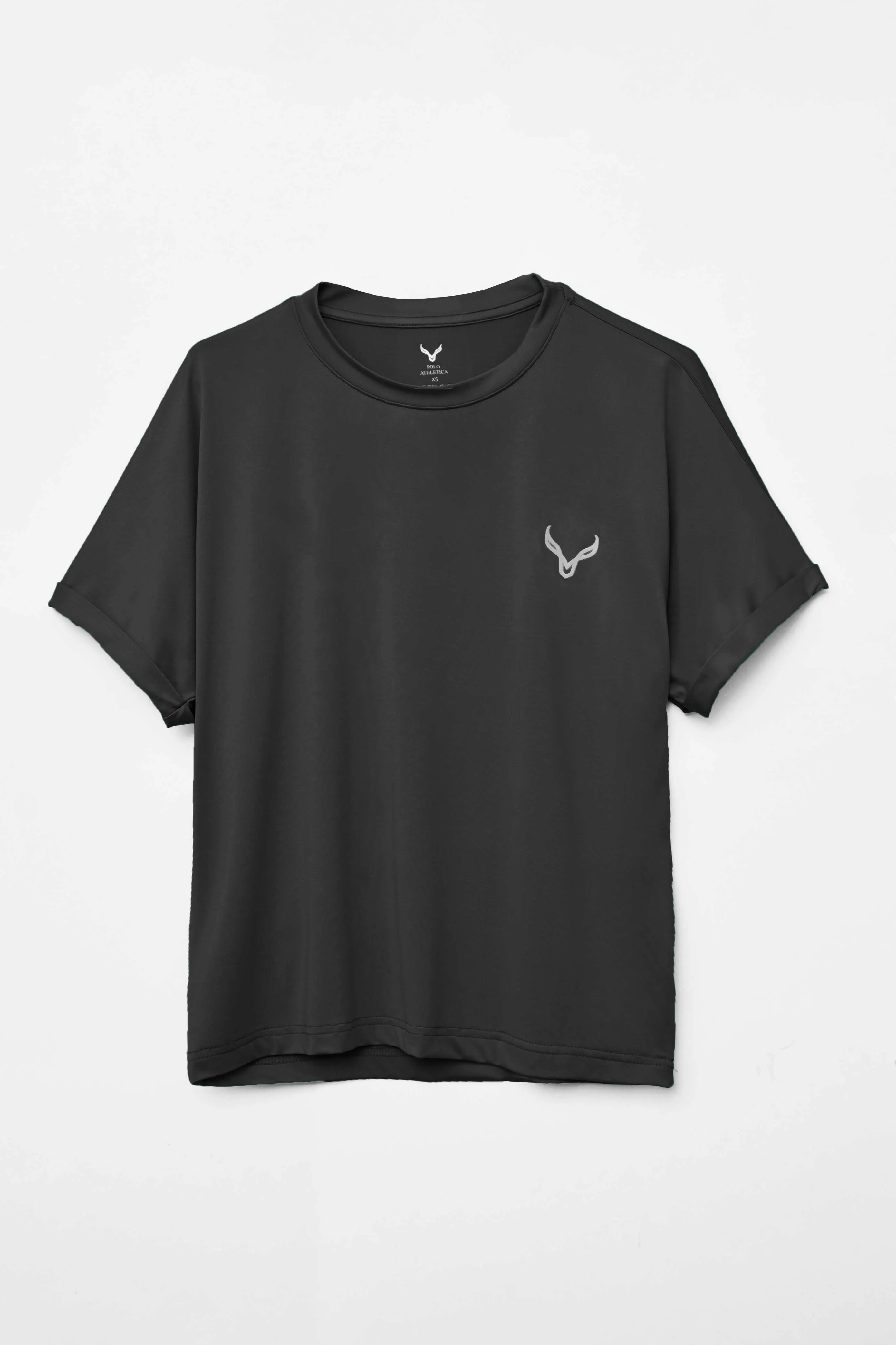 Polo Athletica Women's Baggy Style Seamless Sleeve Activewear Tee Shirt