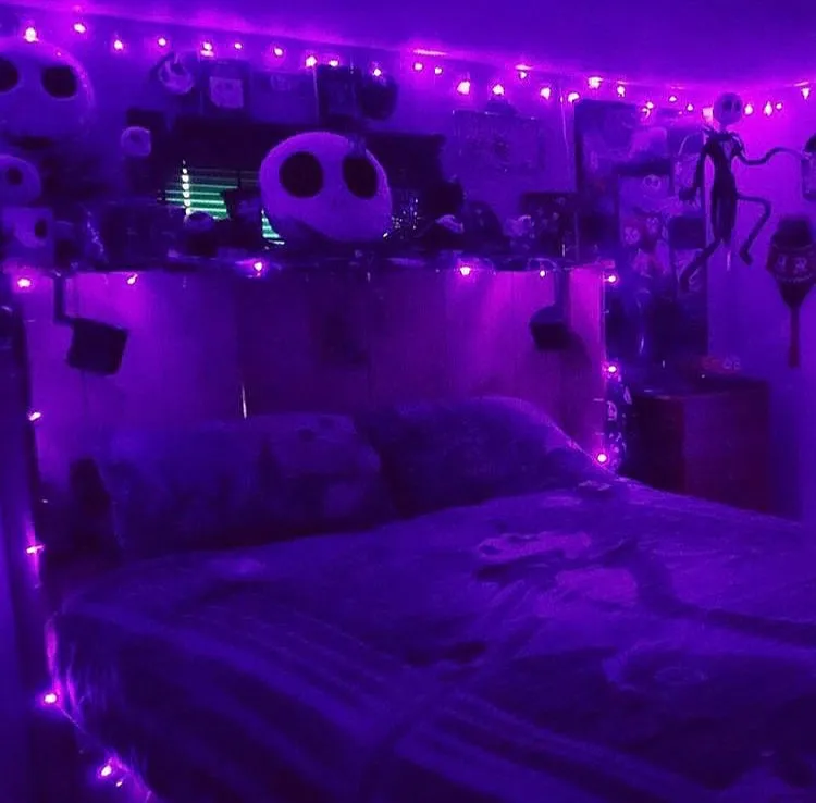 Purple LED Fairy Lights